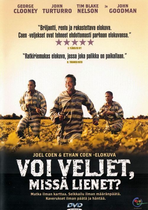 Voi Veljet, Missä Lienet? - DVD