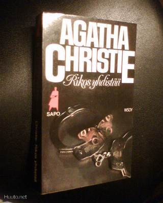 Agatha Christie: RIKOS YHDISTÄÄ (1 p. 1986) Sapo 298 *Sis.pk