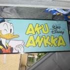 VANHA AKU ANKKA VALOMAINOS - iso koko GRANO KUOPIO - pikkukuva 1