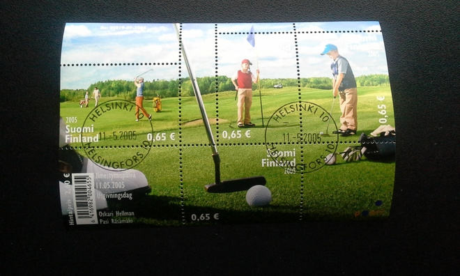 Golf pienoisarkki 2004 EP-leimalla o LaPe BL37