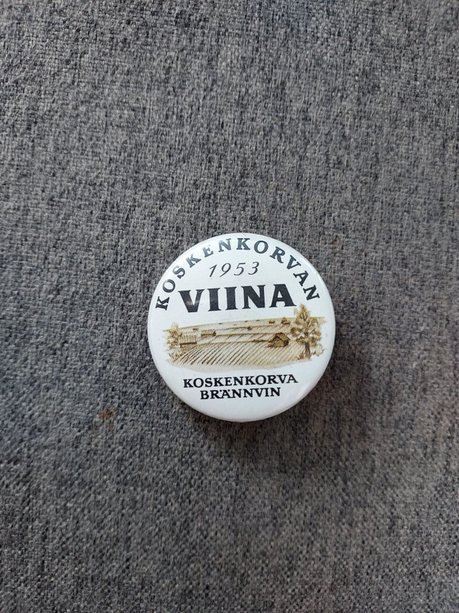 Koskenkorva viina rintamerkki