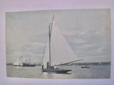 VANHA Postikortti Togo Mikä Suomeksi? 1906
