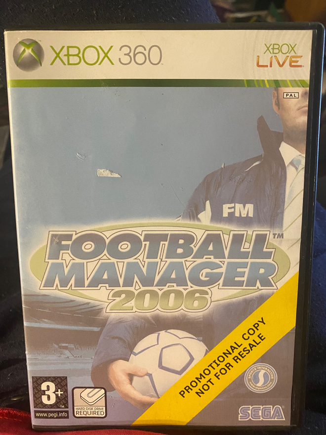 Football Manager 2006 Xbox 360 promo