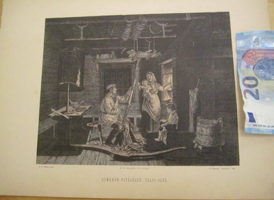 VANHA Gravyyri Ekman Somero 1886 Edlund Tilgmann ISO