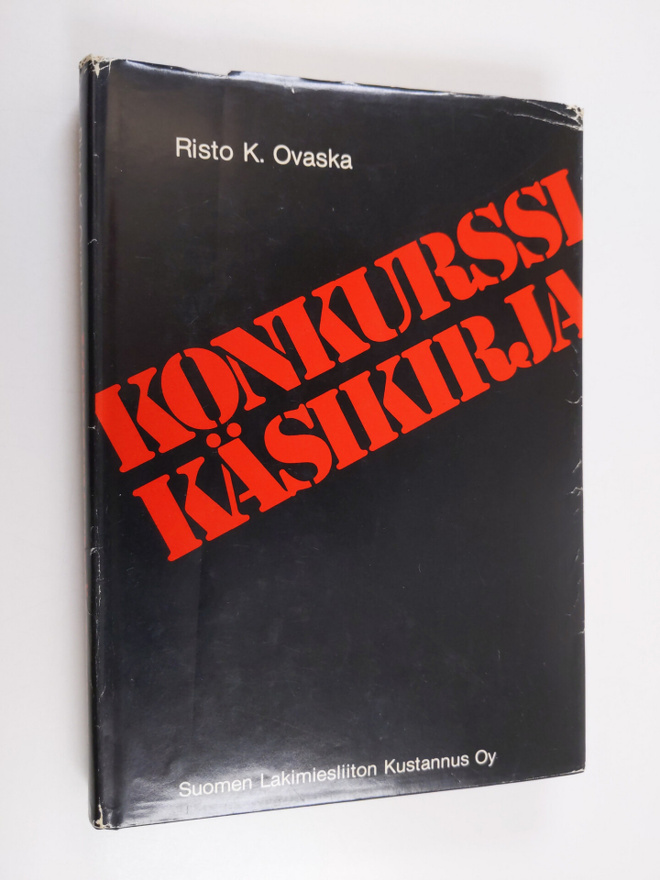 Risto K. Ovaska : Konkurssikäsikirja