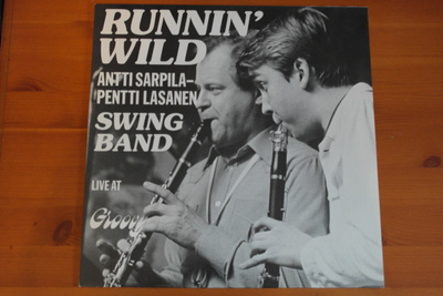 Antti Sarpila-Pentti Lasanen Swing Band:Runnin`Wild-LP.
