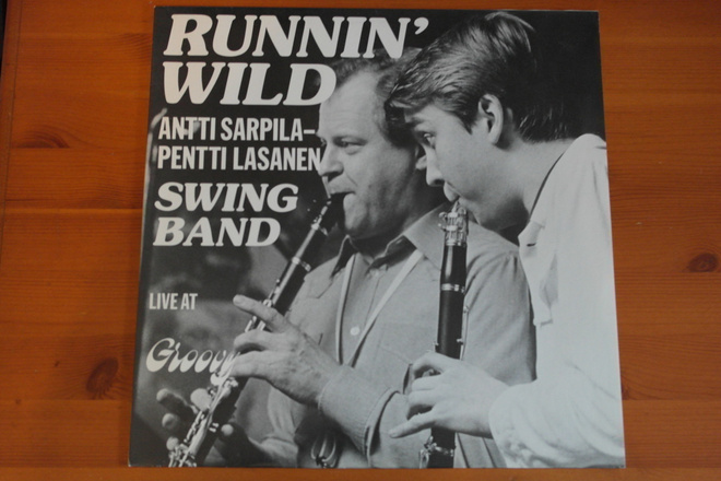 Antti Sarpila-Pentti Lasanen Swing Band:Runnin`Wild-LP.