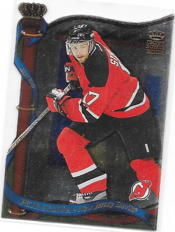 2001-02 Crown Roayle #88 Petr Sykora New Jersey Devils