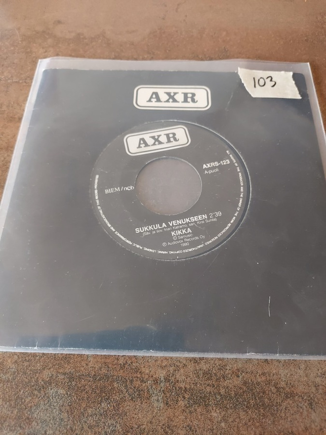 Kikka: Sukkula Venukseen / Apinamies 7"