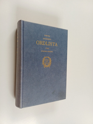Svenska Akatemiens ordlista över svenska språket