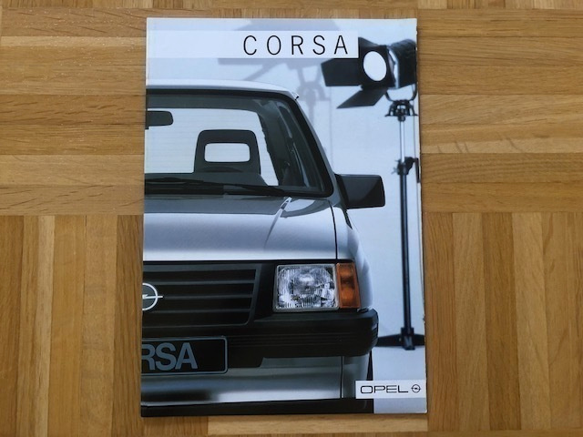 Esite Opel Corsa 1986, 30 sivua