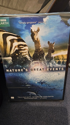 Nature's great events - Luonnon ihmeet (2DVD, 5h.) UUSI/MUOV