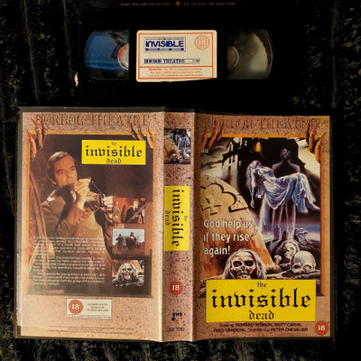 The Invisible dead vhs import