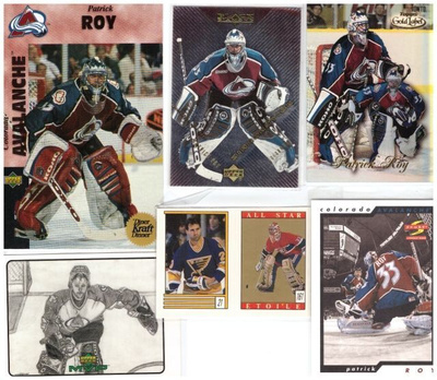 6 x Legenda PATRICK ROY