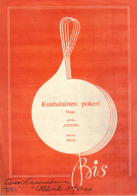 Justeeri (= Kauko Käyhkö): Kuubalainen pokeri