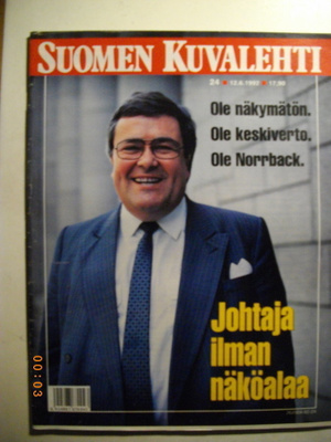 Suomen Kuvalehti Nro 24/1992. (20.3)