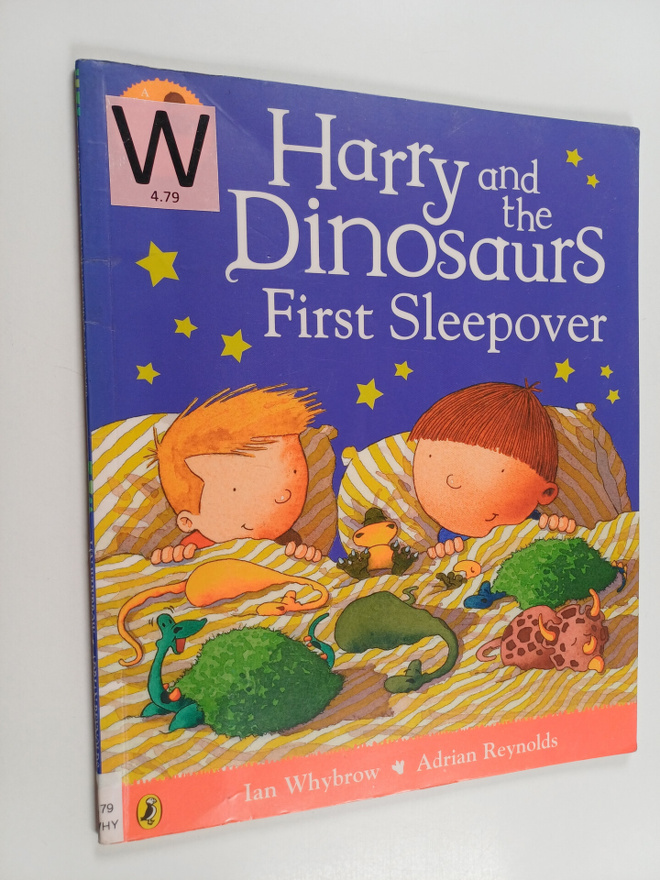 Ian Whybrow : Harry and the dinosaurs first sleepover