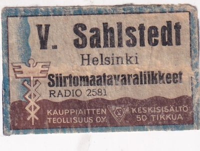 Helsinki,  V. Sahlstedt, Radio 2581  s3