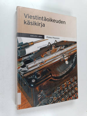 Pirkko Pesonen : Viestintäoikeuden käsikirja 2011