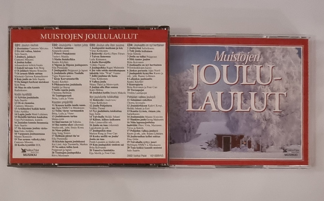 MUISTOJEN JOULULAULUT 4CD