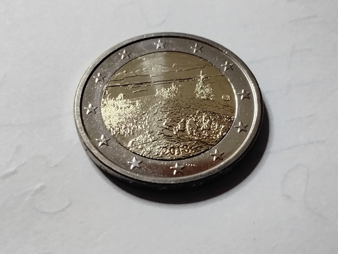 Suomi 2 euro 2018 unc, Kolin kansallismaisema