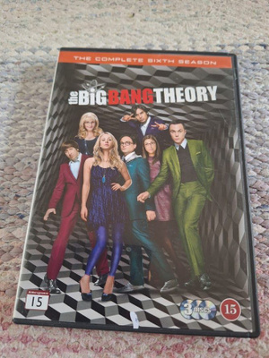 The Big Bang Theory/Rillit Huurussa Kausi 6 + Kansilehtinen