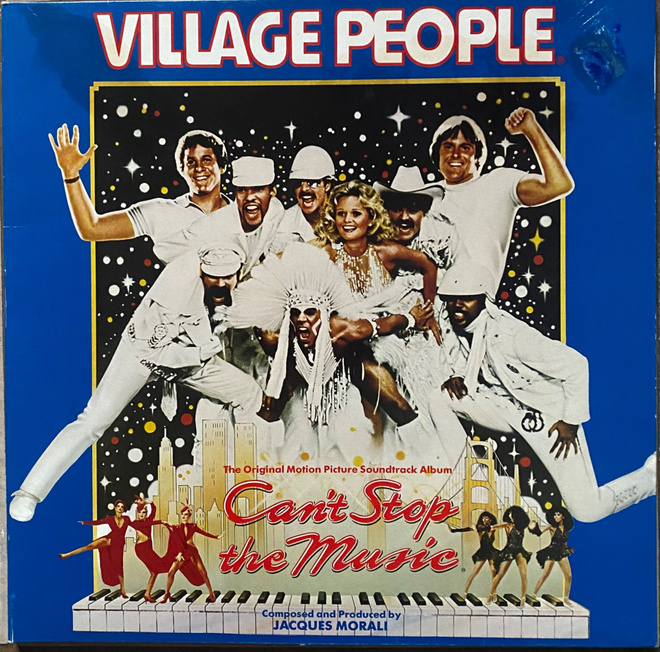 Village People – Can't Stop The Music -soundtrack, vinyyli