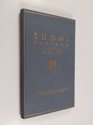Suomi Finland yleiskartta 1:400 000