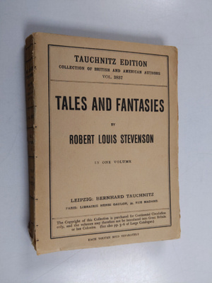 Robert Louis Stevenson : Tales and Fantasies by Robert Lo...