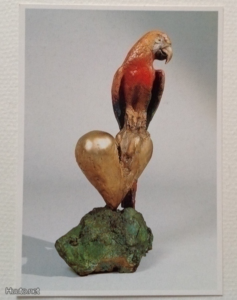 pk: The Parrot 1990 Jim Dine Papukaija