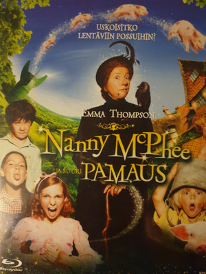 NANNY MCPHEE JA SUURI PAMAUS BLU-RAY