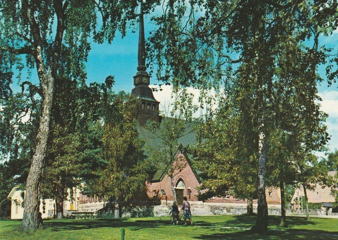 KIRKKOKORTTI - ÅLAND - MARIEHAMN KIRKKO - 4/2