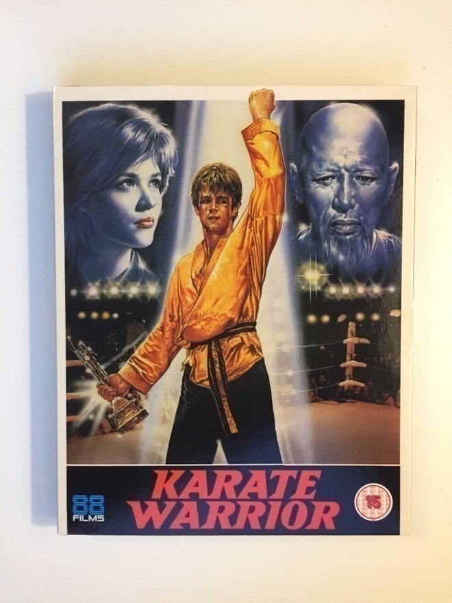 Karate Warrior (Blu-ray) Italian 53# (1987) Slipcase (UUSI)