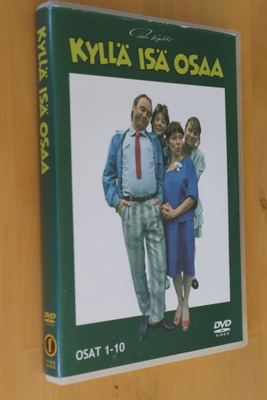 2DVD Kyllä isä osaa osat 1-10 ( YLE 1992-1993 )