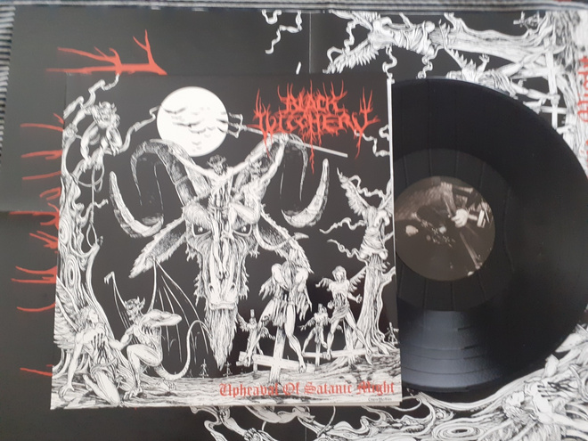 BLACK WITCHERY Upheaval Of Satanic Might LP