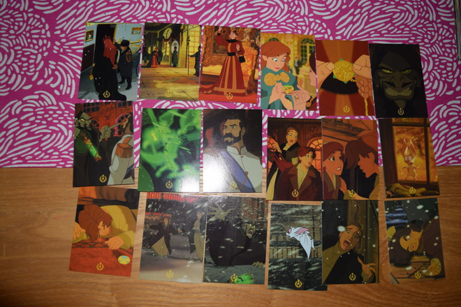 Anastasia keräilykortti setti 1-99 naarmuisia