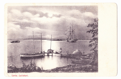 LUVIA, LAITAKARI, VANHA POSTIKORTTI