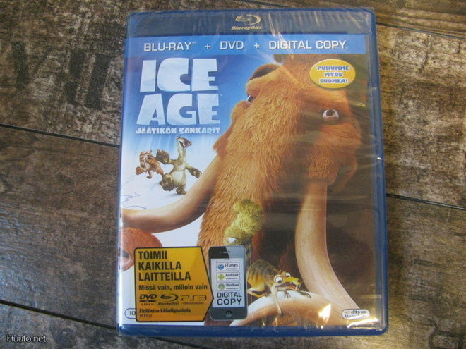 Ice Age, jäätikön sankarit (Blu-ray) *uusi*