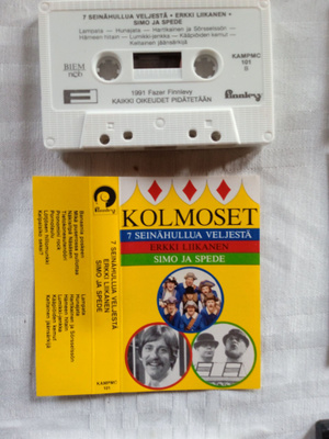 C- KASETTI: KOLMOSET: 7 SEINÄHULLUA VELJESTÄ, ERKKI LIIKANEN