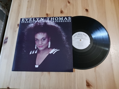 Evelyn Thomas – Standing At The Crossroads lp Synth-pop, Dis