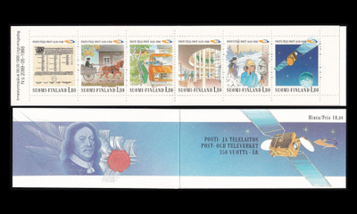 1056-61V12 ** Posti 350 vuotta (1988)