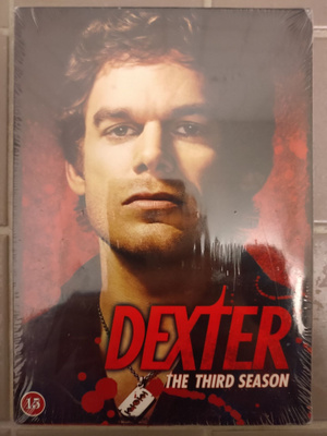 Dexter, 3. Kausi, (uusi) - 4DVD