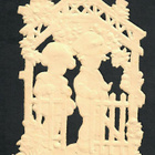 Wanha - Lapset kukkaportin alla - 1900-l alku - pikkukuva 2