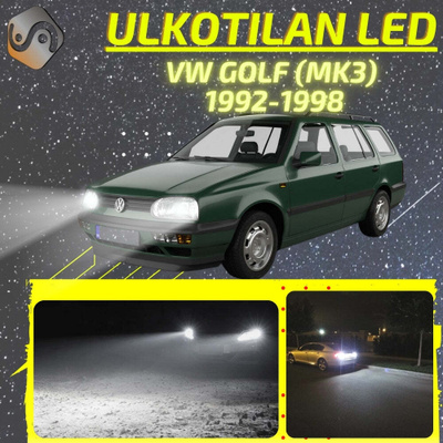 GOLF (MK3) 1992-1998 Ulkoiset LED -valot