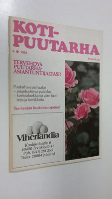 Kotipuutarha 4/1982