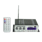 Hi-Fi Stereo Minivahvistin kaukosäätimellä. SD/MMC/USB FM - pikkukuva 1