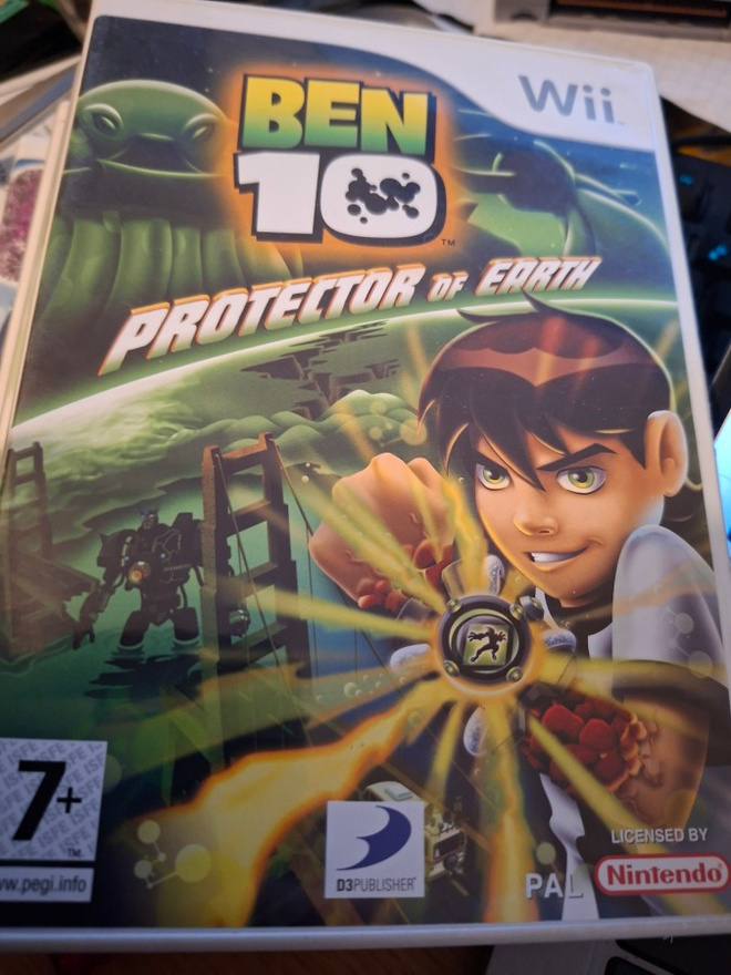 WII Ben 10 Protector of Earth, ei ohjeita