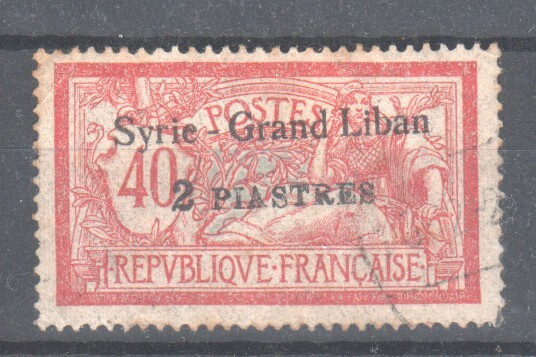 Syyria 1923 syrie grand liban 2 pia