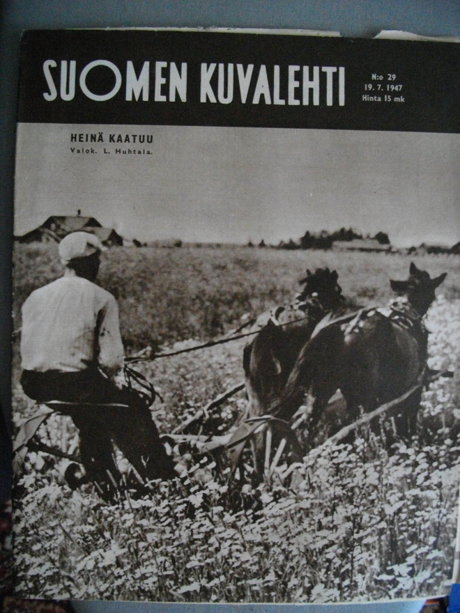 Suomen Kuvalehti Nro 29/1947 (6.11)