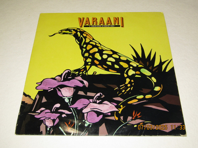 *LP* J.KARJALAINE JA MUSTAT LASIT Varaani